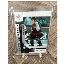 2001/02 UD SP Authentic Future Watch Jeff Jillson #170 Sharks RC 347/900