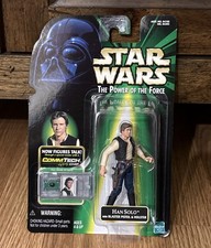 Star Wars Power of the Force CommTech Chip Han Solo 1999 NEW 1