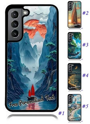 Personalised Text Phone Back Case for Samsung Note 8/9/10/20 Series