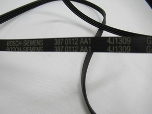Keilriemen Waschmaschine Bosch Siemens 387 0112 AA1 4J 1309, 00273063 00278233