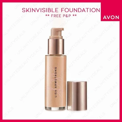 AVON LISA ARMSTRONG SKINvisible FOUNDATION - SHADE: 50 - 30ml