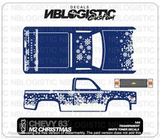 83 CHEVY SILVERADO Custom WaterSlide Decal  f...