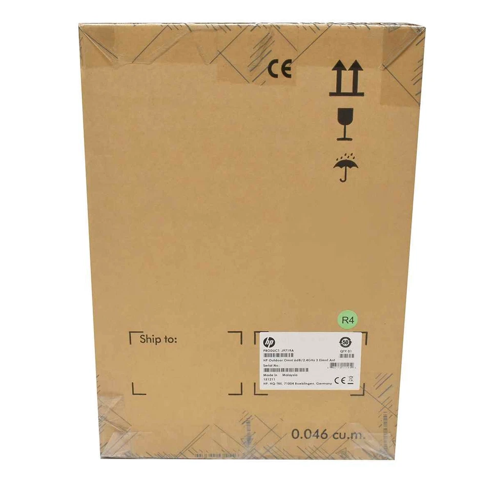 HP Antenne J9719A Outdoor Omni 6dBi 2.4GHz 3 Elmnt NEU NEW - Bild 2 von 4