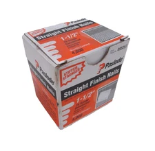 PASLODE 095257 STRAIGHT FINISH NAILS, 1-1/2" GALVANIZED 16 GAUGE NAILS