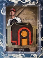 2017 Tier One Max Scherzer Game Used Patch 🔥 08/10 Nasty Patch 👀