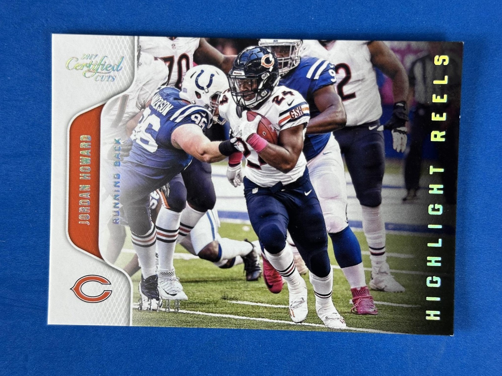 Silver #16 Jordan Howard Bears #/99