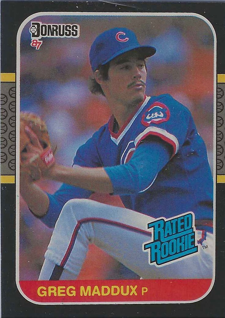Gregg Maddux 1987 Donruss Rated Rookie # 36