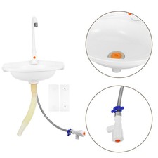  Corner Basin Sink: Corner Mount Mini Bathroom Sink - Triangular Wall Hung