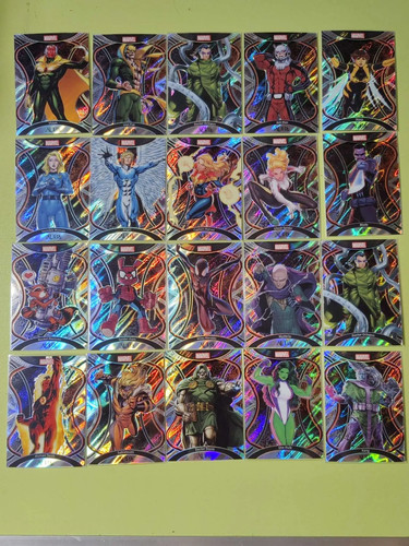 2025 Kakawow Aura Marvel Am-Aus Captain.Marvel Vision.Spider man 20Pcs Lots -j05