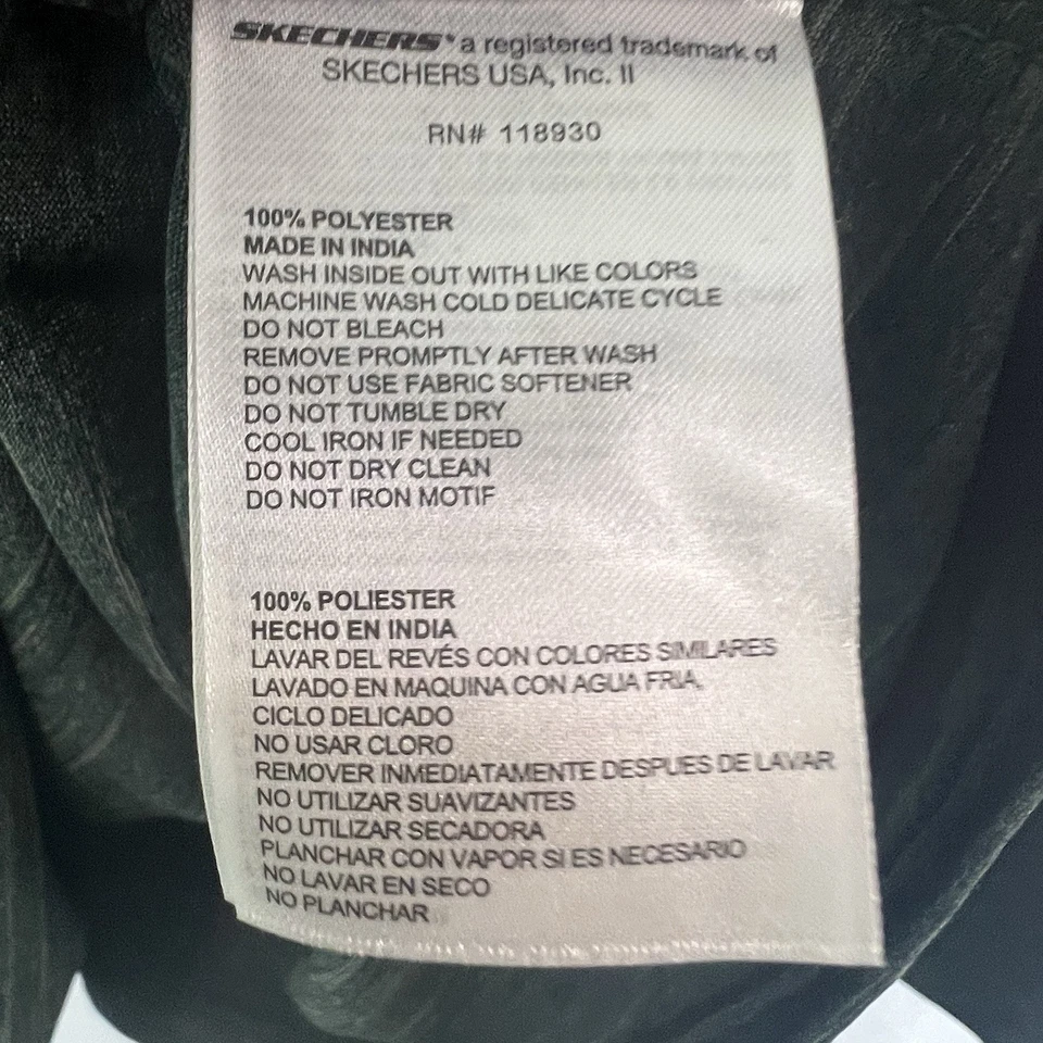 Skechers Sport Pullover 1/4 Zip Shirt Green Pocket Size XL Athleisure Outdoor - Image 3 of 4