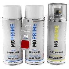 Autolack 2K Spraydosen Set für General Motors WA227K Apex Red