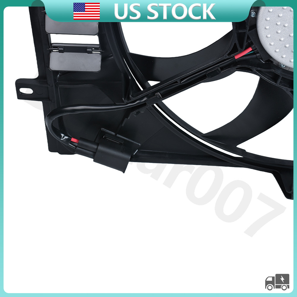 3W0121205E Radiator Cooling Fan Motor Assembly For Bentley Continental GT 10-19