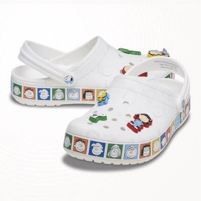 Crocs Peanuts Crocband Clog Snoopy Woodstock White/Multicolor Men s US 8