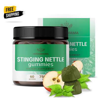 Stinging Nettle Gummies - 7500mg Stinging Nettle Root Extract for Urin