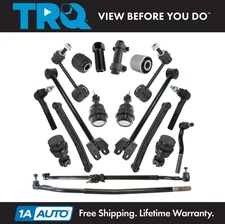 TRQ Front Steering & Suspension Kit For 2007-2017 Jeep Wrangler 2018 Wrangler JK