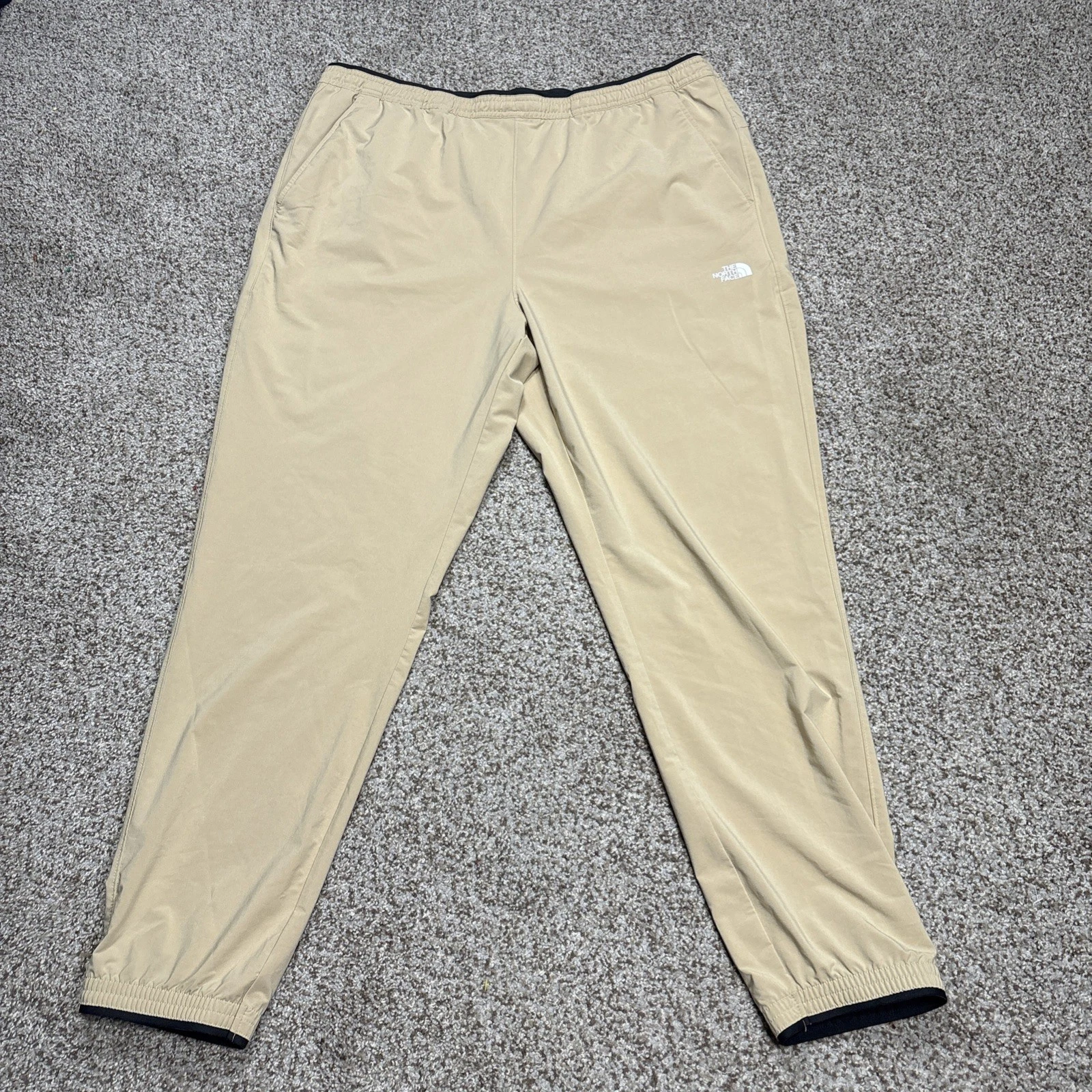 North Face Pant Men Beige/Tan Jogger Flashdry XD Size XL