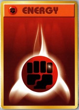 Fighting Energy Base Set 1996 Non Holo Heavily Played Japanese - Ships From USA