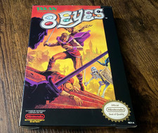 oval seal rpg 8 Eyes complete in box nintendo nes eight poster factory nr-MINT