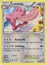 Lickilicky 79/111 Uncommon Furious Fists Pokemon Reverse Holo Lightly Played