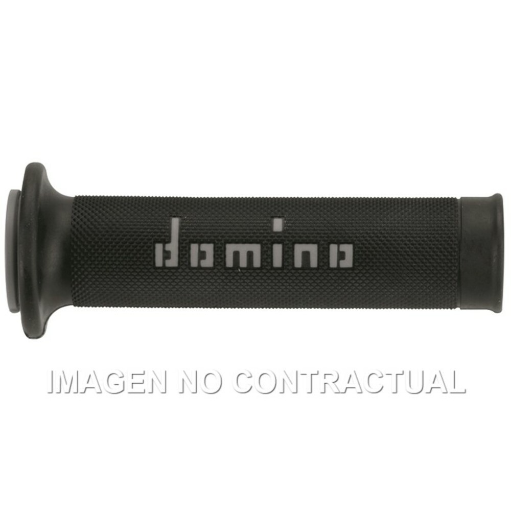 Free Shipping Domino Handlebars On Road Black-Grey Open D 22 mm L 120-125 mm