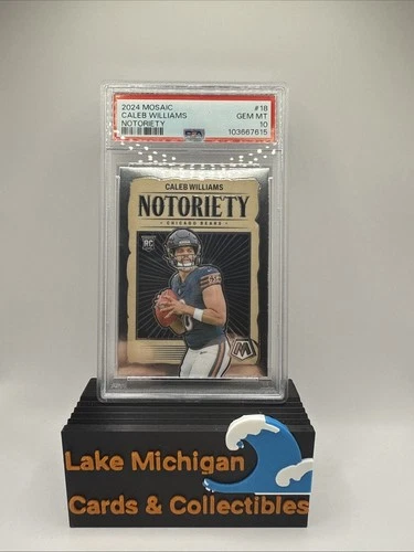 2024 Panini Mosaic - Notoriety Caleb Williams #18 (RC) PSA GEM 10