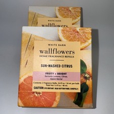 Bath & Body Works Sun-Washed Citrus Wallflowers Refills 4-Pack Lemons