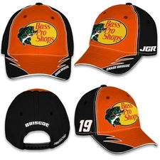 Chase Briscoe 2025 Checkered Flag Sports #19 Bass Pro Shops Element Hat