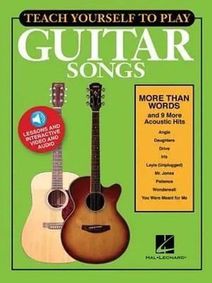 Hal Leonard Corp | Teach Yourself to Play Guitar Songs: More Than Words & 9...