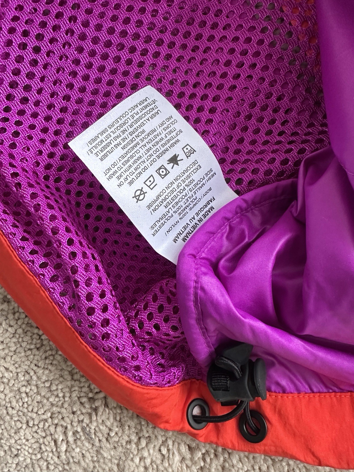 New Nike ACG Vest Gilet BQ3619-634 Habanero Red/Purple - Men's Size Large thumbnail 9