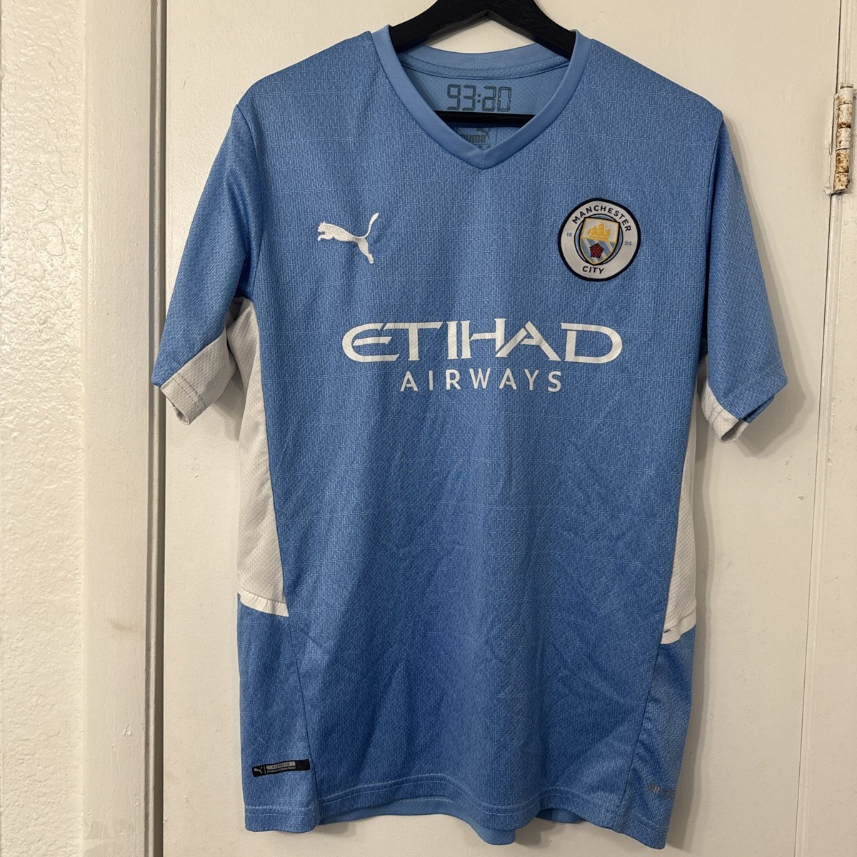 Manchester City 21/22 Home PUMA SOCCER JERSEY Kit,MEN'S M | eBay