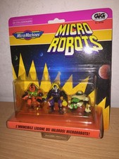 Galoob Micro Machines Z-Bots ZBots SET of 3 ROBOTS 10 MOC, 1992