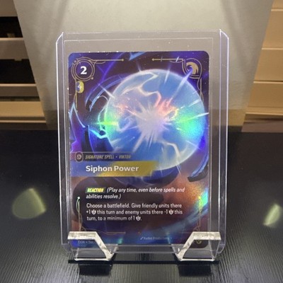 Riftbound Siphon Power (266/353) Origins NM FOIL