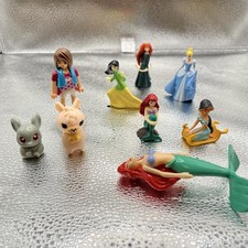 Disney Princess PVC Mini Figure Lot / Cake Toppers And More