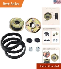 131-4509 125-2532 Mower Idler Pulley & Belt Kit for Toro 30" Deck TimeMaster ...