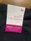 Womens  Leggings Black With Pockets "SO"  size XS New With Tags — photo 8