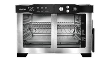 Gourmia French Door 6-Slice Digital Toaster Oven Air Fryer, 24L, Stainless Steel