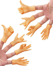 New Tiny Hands Miniature Finger Puppets Mini Finger Hands Little Hands With ...
