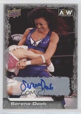 2022 Upper Deck AEW All Elite Wrestling Auto Serena Deeb #38 Auto m7v