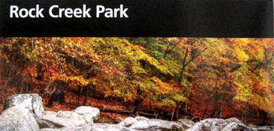 Rock Creek Park Washington DC National Park Service Unigrid Brochure Map