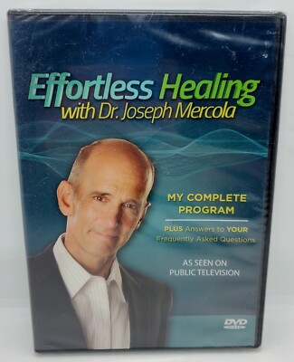 Brand New! Dr. Joseph Mercola Effortless Healing DVD Complete Program Health  