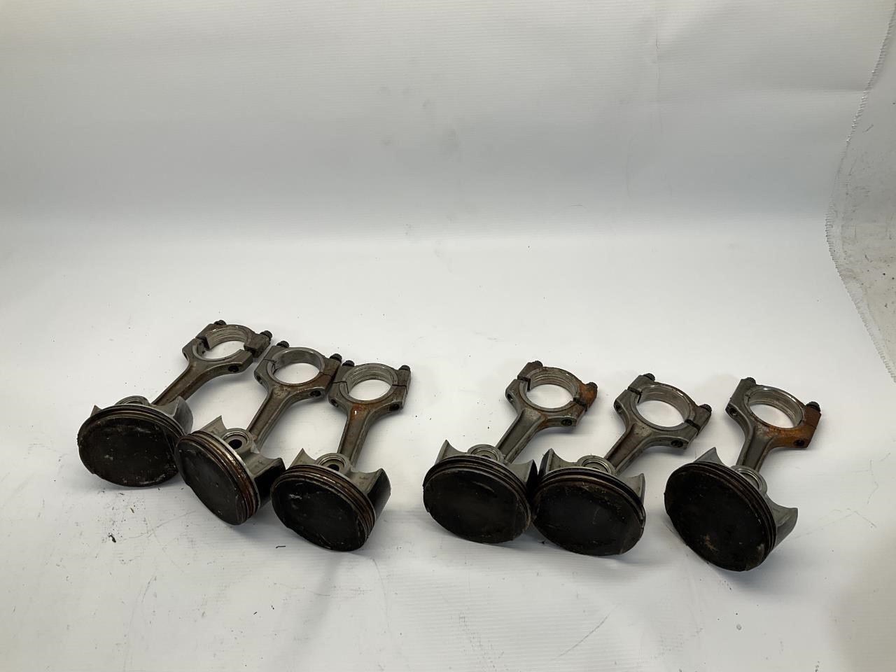 16 17 18 19 20 21 McLaren 600LT Engine Piston W/ Connecting Rod Set Of 6 B