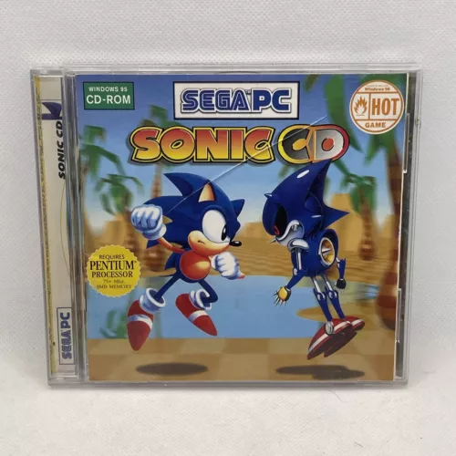Sonic CD Sega PC CD Rom Big Box Edition Game Only No Box