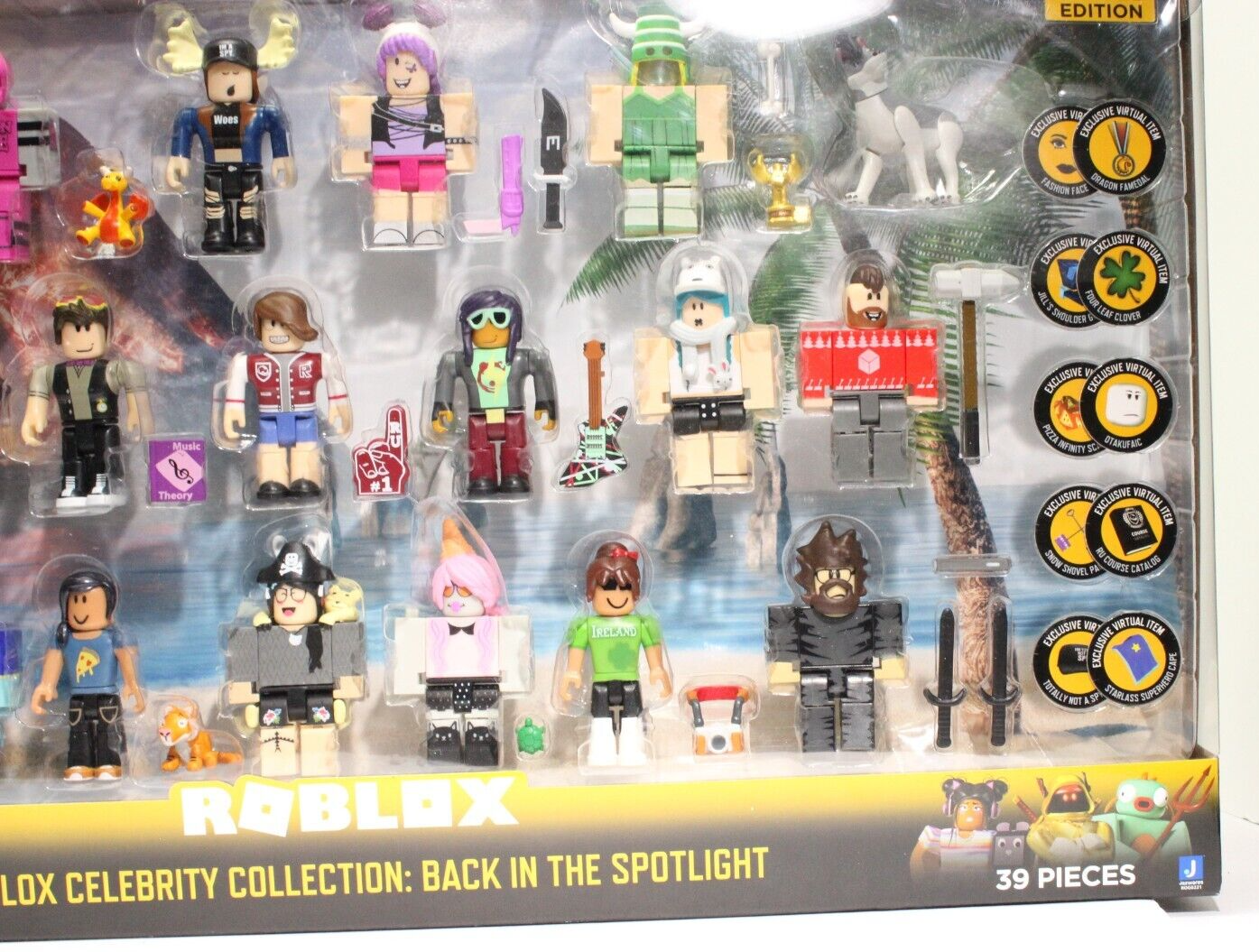 Roblox Toys Celebrity 20 Figure Pack Back In The Spotlight Limited Edition  Codes 191726413073