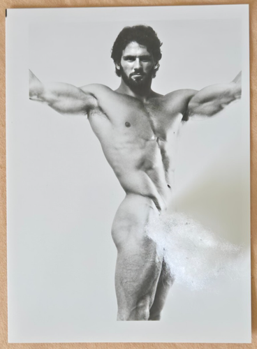 SAM DEKKER B&W COLT STUDIOS MODEL ORIG PHOTO 5X7 JIM FRENCH MUSCLE GAY