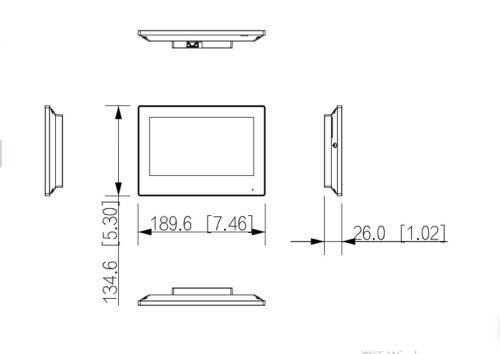 Original Dahua Door Station KTW02 IP & Wi-Fi Indoor Monitor Video intercom - Bild 5 von 6