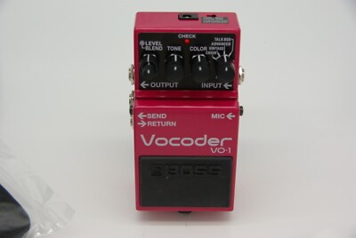 effector guitar BOSS  VO-1  Vocoder  +AC Adapter +Sleeve Case +bag  Japan (1)