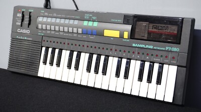 CASIO PT-280 サンプリングキーボード Casio PT-280 Mini Portable Pulse Code Modulation Sampling Keyboard