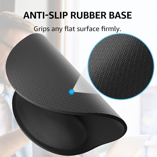 Ergonomic Mouse Pad with Wrist Rest, Comfortable Keyboard Wrist Rest, Memory ... - Picture 5 of 7