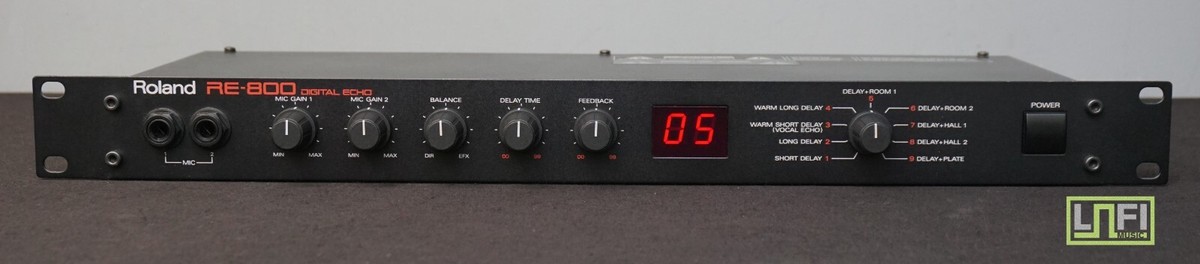 Roland RE-800 Digital Echo 1U Rack Mount Effects Unit - 100V | eBay UK