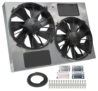 Derale 16927 Electric Radiator Fan Shroud Kit